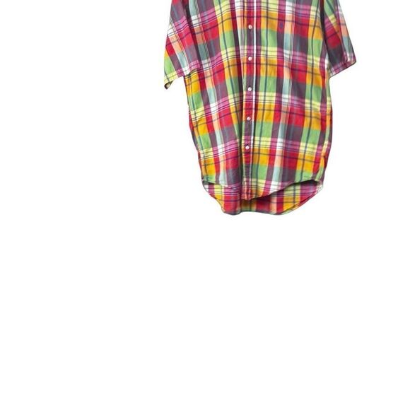 Ralph Lauren short sleeve plaid button down shirt size small - Picture 7 of 14